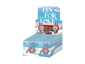 Pop Mart Labubu The Monsters Pin for Love Series Letter Pendant (N-Z) Sealed Case (14 Blind Box), from StockX