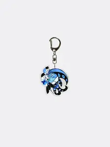 Gingerbread Kingdom Keychain, Unique Design Eternal Sugar Colorful Powder Charm, Game Character Pendant, Collectible Accessory, Perfect Gift, Keychain Jewelry