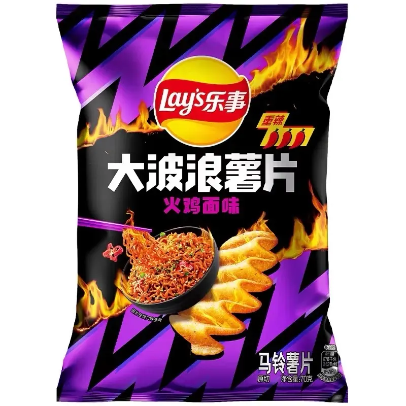Lays spicy ramen noodles