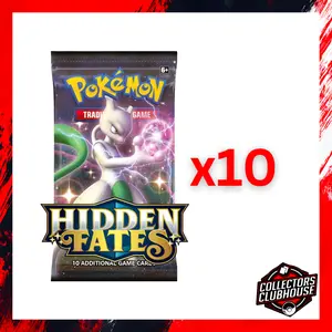Hidden Fates Booster Pack x10 (Pokemon TCG)