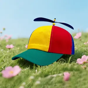 Unisex Propeller Baseball Cap – Adjustable Sunscreen Hat for Outdoor Travel, Beach & Vacation Vibes