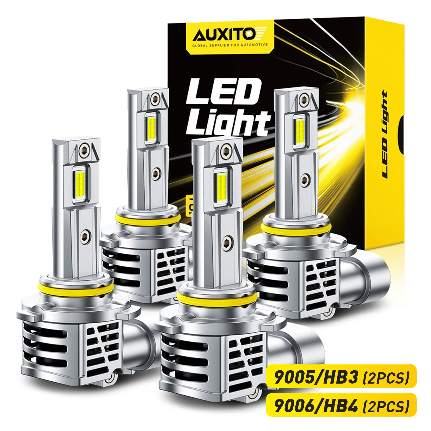 For 1998-2003 Chevy Mabuli LED Headlight Bulbs -9005 High Beam+9006 Low Beam LED Bulbs,48000LM 6500K Cool White,60,000Hrs Long Service Life with Cooling Fans,No error,CANBUS Ready,No Flickering, Plug and Play
