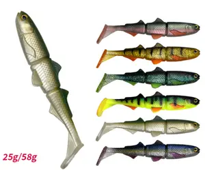 6PCS Full Range Lure Hard Bait Set, Fishing Tackle, Fishing Equipment, Includes Multi-Section Fish, Minnow, Swinging Fat Boy, Pencil, Wave Climber, Sparkle, Various Hard Baits, Topwater Lure, Artificial Fishing Lure, Fish