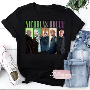 Nicholas Hoult Tour Vintage T-Shirt, Lex Luthor Shirt, Fan Art 90s Style Graphic Shirt, Funny Fandom Shirt, Unisex Gift For Fan
