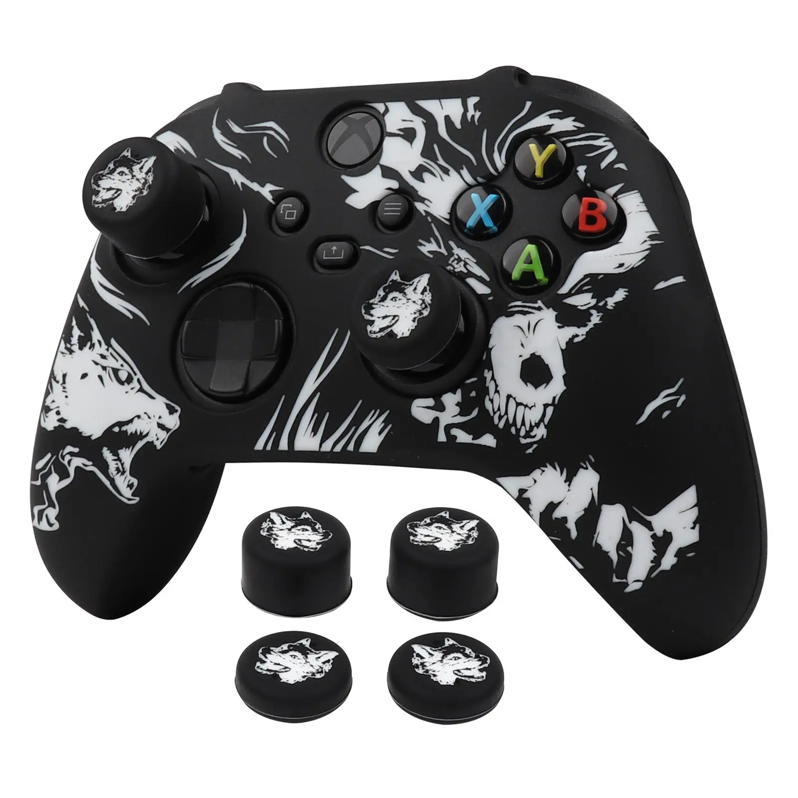 Laser Carving Soft Silicone Cover For PS4 Xbox One S Series X Controller Skin Case Gamepad Joystick Accessories Gaming Items Gamers Accessories Console Console Accessories