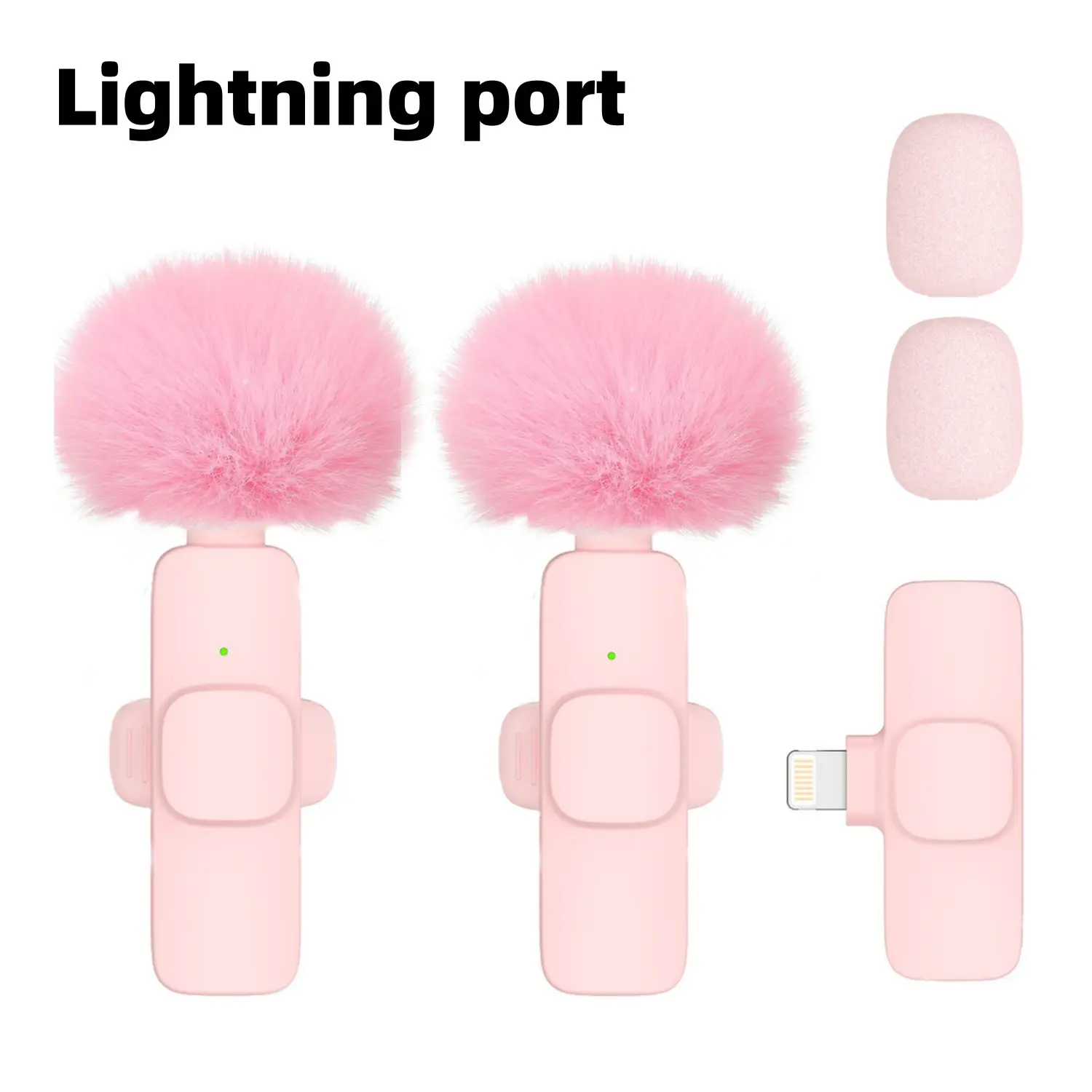 (Pink)Lightning port  