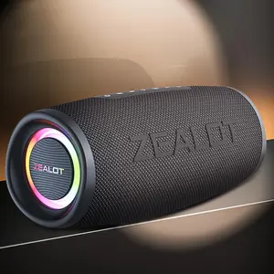 ZEALOT S56 Portable Wireless Speaker, 8000mAh Rechargeable Speaker with EQ Mode, Outdoor Wireless Speaker for Home, Car, Outdoor