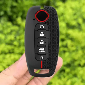 Car Key Fob Cover Car Key Protector for Nissan Altima, Sentra, Rogue, Pathfinder, Murano, Armada, Maxima And Versa Remote Control Key
