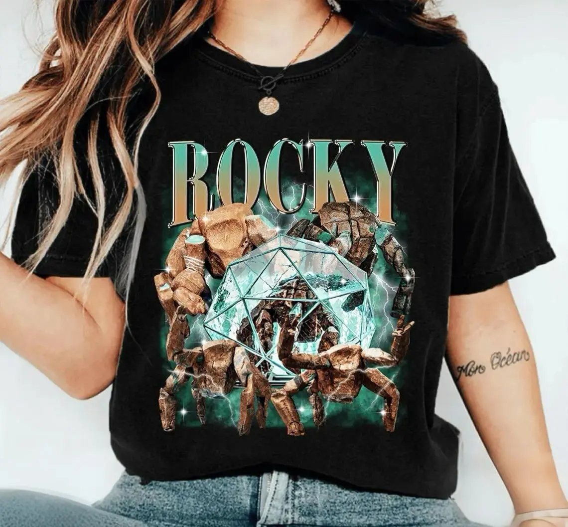 Rocky Inspired Sci-Fi T-shirt – Vintage Space Book Lover Sweatshirt – Funny Nerd Graphic Hoodie
