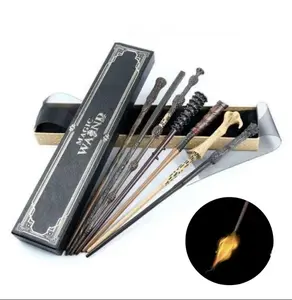 Magic Wand  Magic Wand Amazing Effect Reproduction Halloween Role Play Tools Stick Costume Role Play Party Dumbledore Props Premium Wizarding World Replica Wands