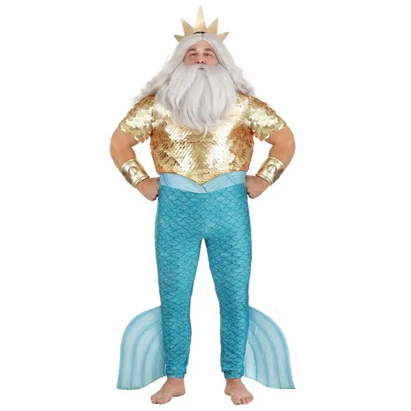 Plus Size Disney Little Mermaid King Triton Costume for Men (© Disney)