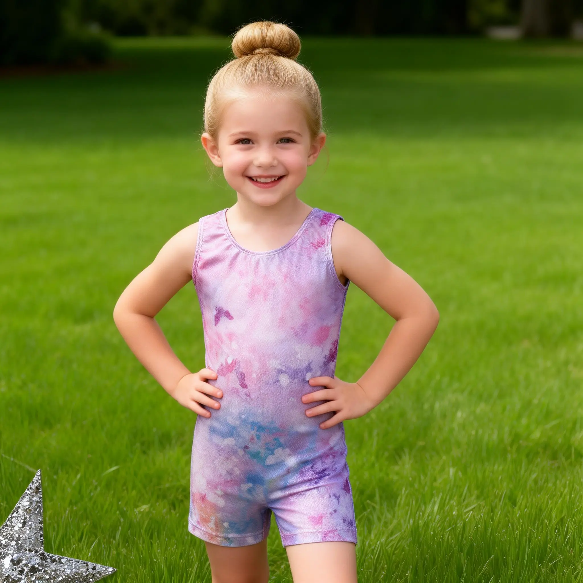 Girls Gymnastics Leotards for Kids,Sleeveless Biketard with Scrunchie, Toddler Dance Tumbling Unitard for Gymnastics Practice & Performance
