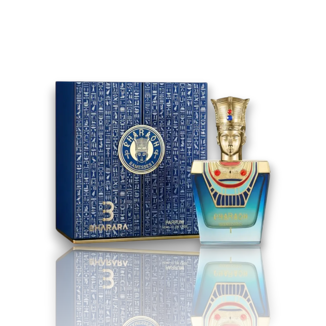 Bharara | Pharaoh | Ramesses | I | Men's Fragrance | 100 ML 3.4 OZ | Eau De Parfum | Rum - Black Pepper & Bergamot