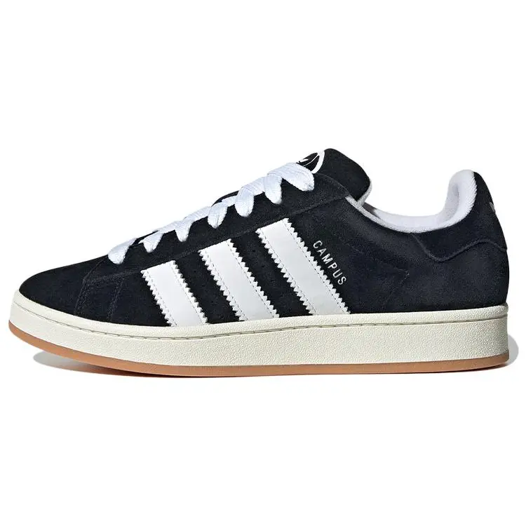 Adidas Originals Campus 00s Sneaker, Core Black Suede Trainer, Casual Low-Top Footwear - HQ8708, Shoe