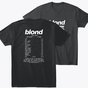 Unisex T-Shirt - Frank Ocean Blonde Hoodie, Frank Ocean Blond Shirt Fashion Menswear