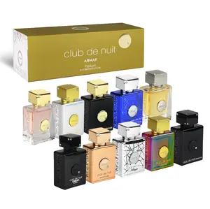 Armaf Club de Nuit Mini Gift Set | 5 ML x 10 PCS | Club De Nuit Intense Man, Sillage, Urban Man Elixir, Iconic, Club De Nuit Women, Milestone, Untold, Imperiale, For Men & Women