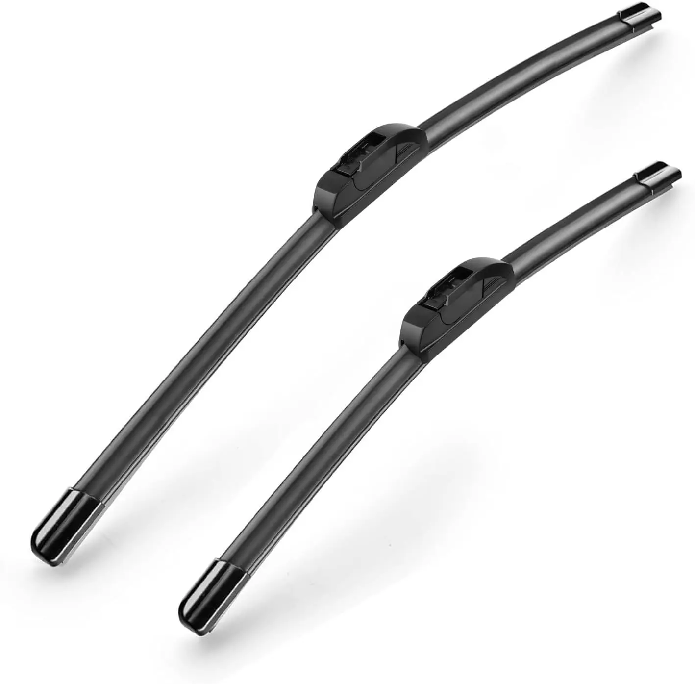 "+" Premium Windshield Wiper Blades AllSeason Durable Stable and Quiet Silicone Wiper Blade Fit for Volkswagen Golf ,Honda civic ,Mazda   and More Car