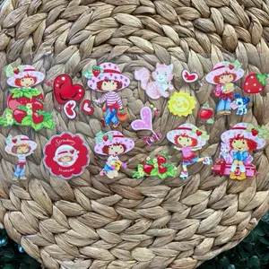 Strawberry Shortcake UVDTF Cup Wrap 16oz Single Wrap Ready to Apply for Easy Application