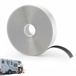 Butyl Tape Black 1 Inch x 13Ft Tight Seal for Leak Proof EPDM RV Repair Window Glass Boat Sealing Roof Pipe Patching