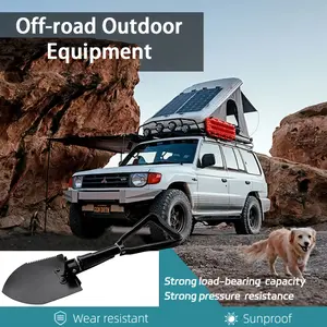 Extendable Snow Shovel with Ergonomic Handle and Non-Slip Grip, Efficient Snow Removal Tool for Driveway, Road, Car, Garden