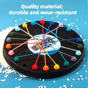 Rope Challenge Puzzle Set, Durable, Logic Training Game, Solve Complex Knots, Ideal for Friend Gatherings, Family Entertainment, Team Building, Portable