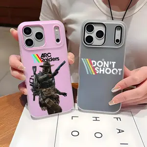 ARC R-Raiders game logo Phone Case For iPhone 17 16 15 14 13 12 11 Pro Max Plus Mini Luxury Jelly Material Case Fashion Durable Crystal Clear Stylish Shockproof Scratch-Resistant Perfect Fit