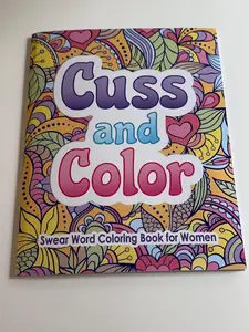 Swear Word Coloring Book for Women: Cuss and Color: Funny Offensive Cursing, Easy Mandalas, Flowers and No Bleed Profanity Patterns