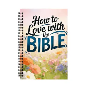 Women's Bible Reading Journal Notebook, 52 Week Spiritual Plan, 365 Daily Scripture, Theme Study + Meditation Space, Quiet Illustrations