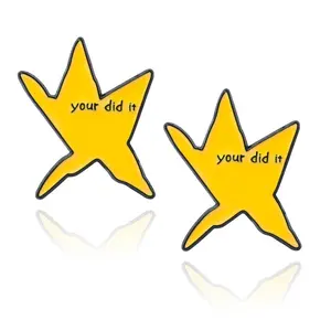 Fun Gifts 2PCS Your Did It Star Enamel Pin - Funny Motivational Badge Brooch, Cute Backpacks, Jackets, Hats Jewelry Accessories for Women Men - for Friends and Coworkers#MothersDayGift #GiftsForHer