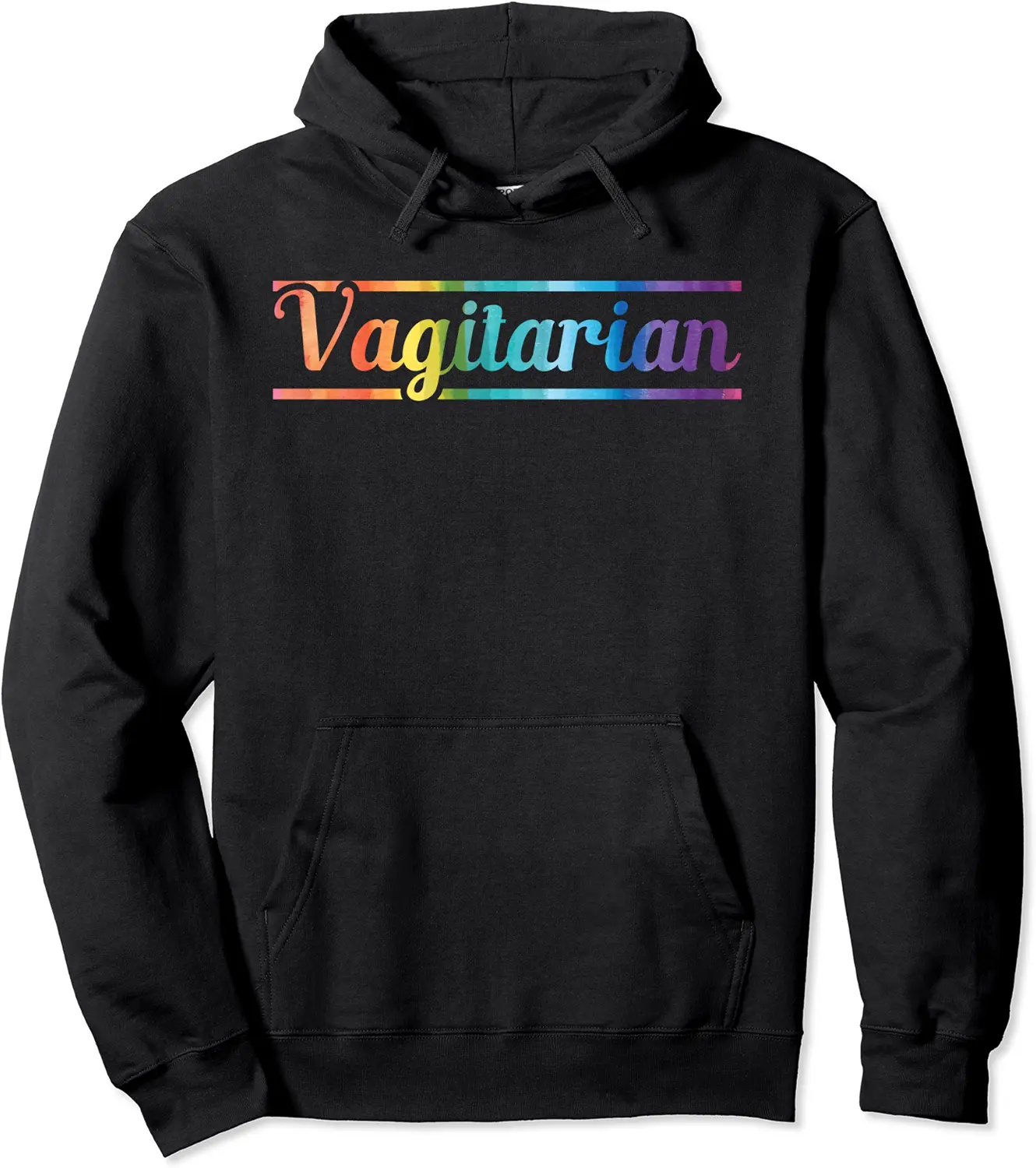 Funny Vagitarian Lesbian Gay Couple Valentine's Day LGBT Pullover Hoodie - Clydebell Shop 68B08TCJRW83