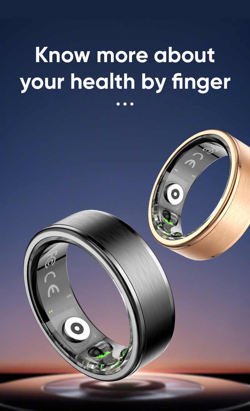 2026 New Fitness Tracker Ring - 5-7 Days Battery Life, Heart Rate & Sleep Monitor, Sports Watch Alternative for Men & Women , No Subscription ,ompatible with Android & iOS