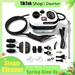 Protable Handheld Steam Cleaner 2500W High-Pressure Steam Cleaner for House , Multi-Surface Deep Cleaning for Home, Car, Bathroom, Grout, Floor, Window