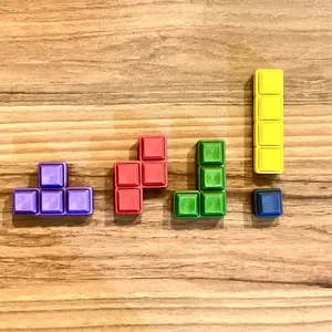 Tetris Clicker Fidget Toy - Satisfying Desk Stress Relief for Focus & Calm