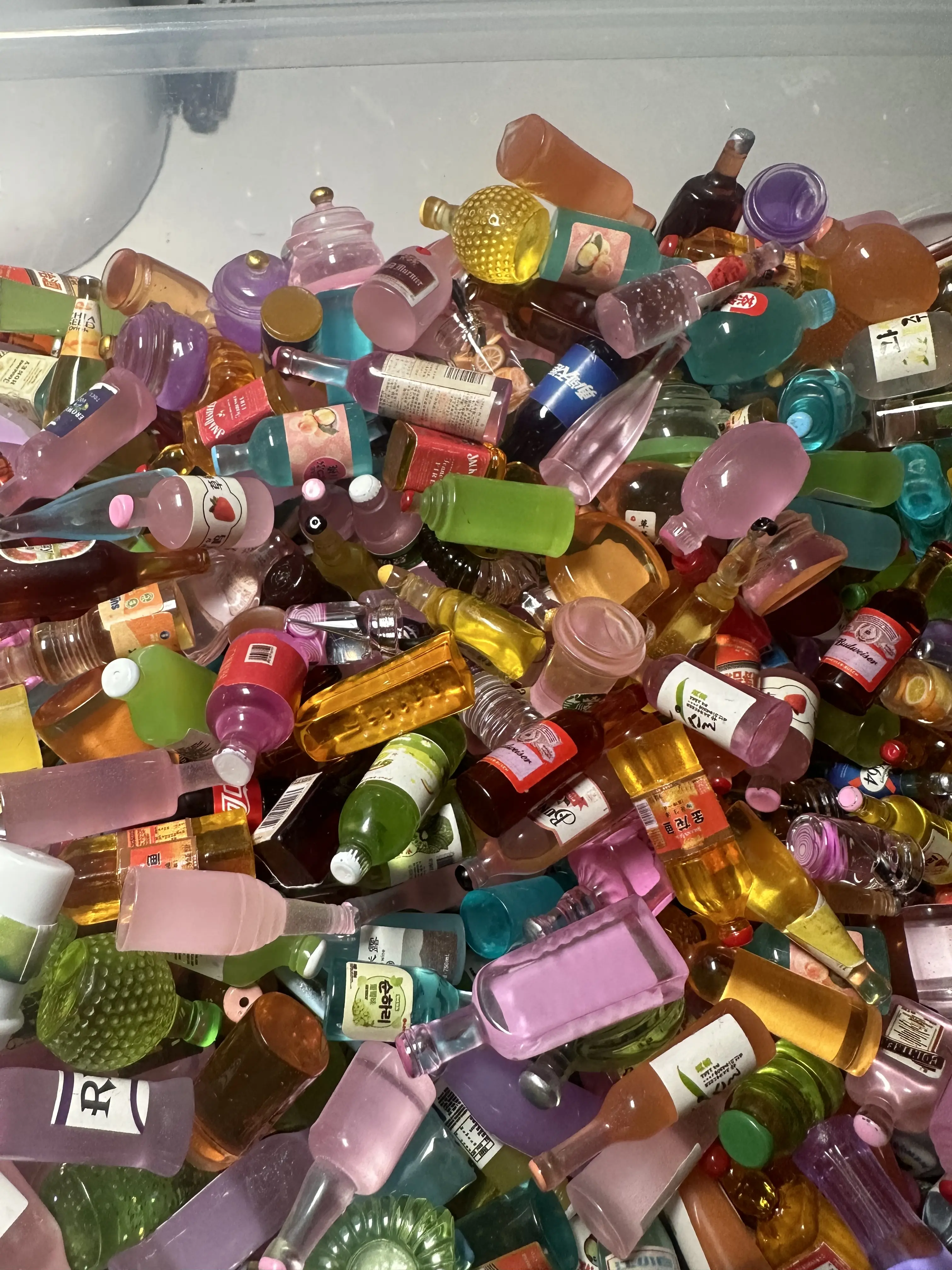 DIY miniatures bottles