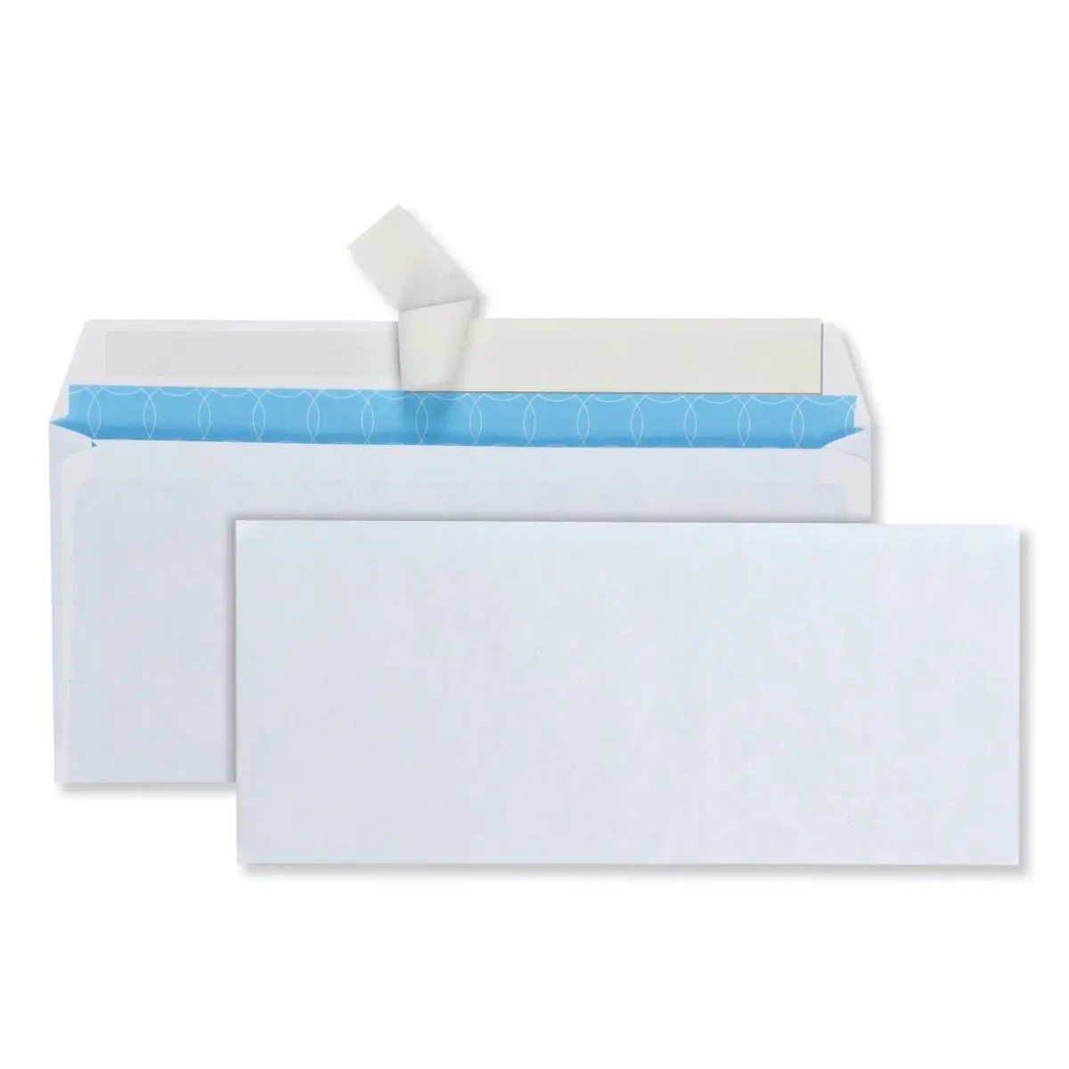 212 MAIN White Self-Adhesive Closure Quality Business Envelopes, Office Stationery Supplies - 1 Box
