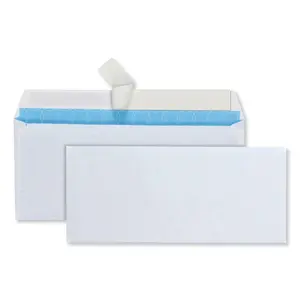 212 MAIN White Self-Adhesive Closure Quality Paper Business Envelopes, Office Stationery Supplies - 1 Box