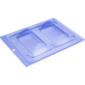 Cylinder Shell Chocolate Mold 3 pc mold