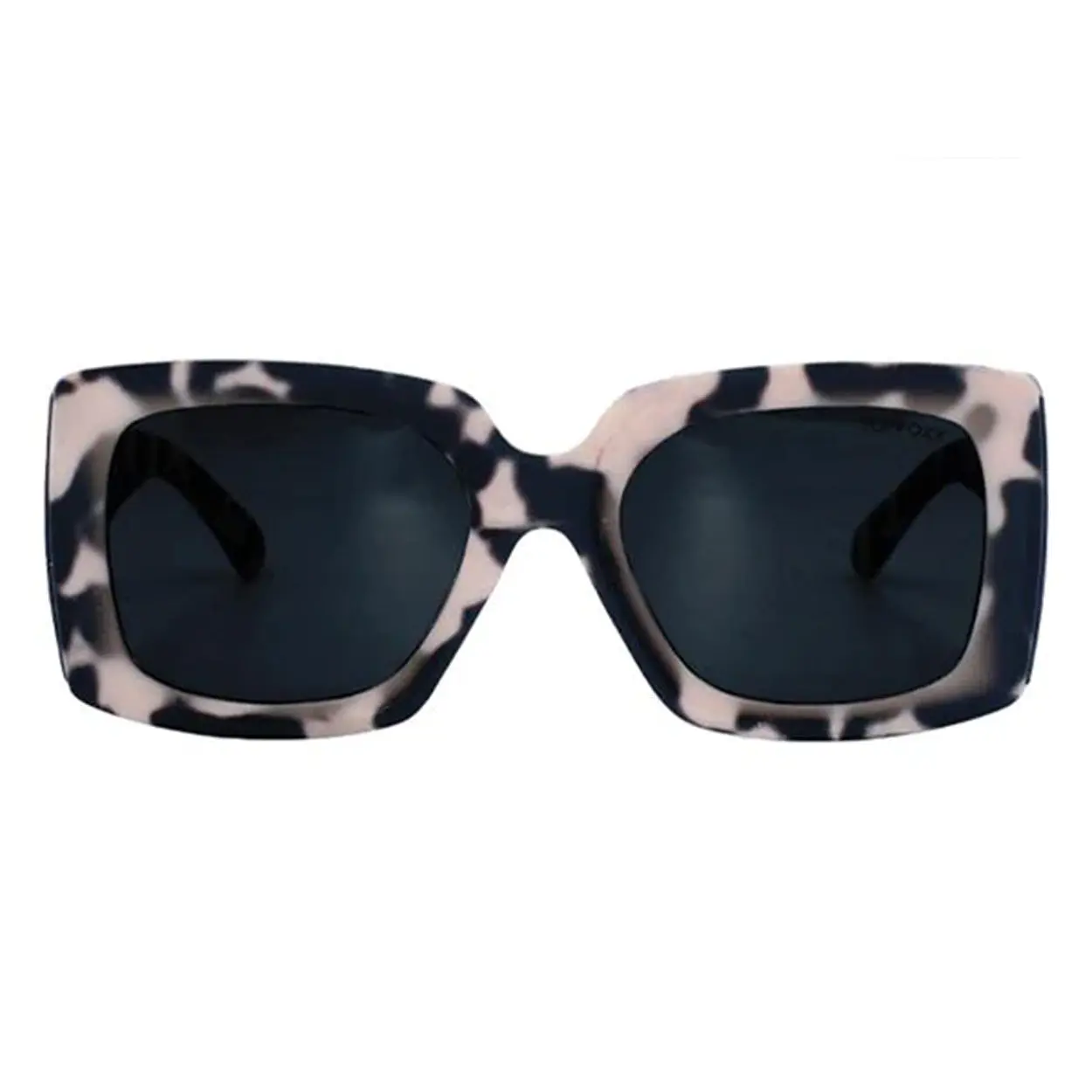 Oversized Sustainable Tortoiseshell Sunglasses - 55mm Lens, Chic Retro Twist, Tangle-Free, FDA Shatter-Resistant, UV400, Unisex Fashion Eyewear, Casual Stylish Glasses