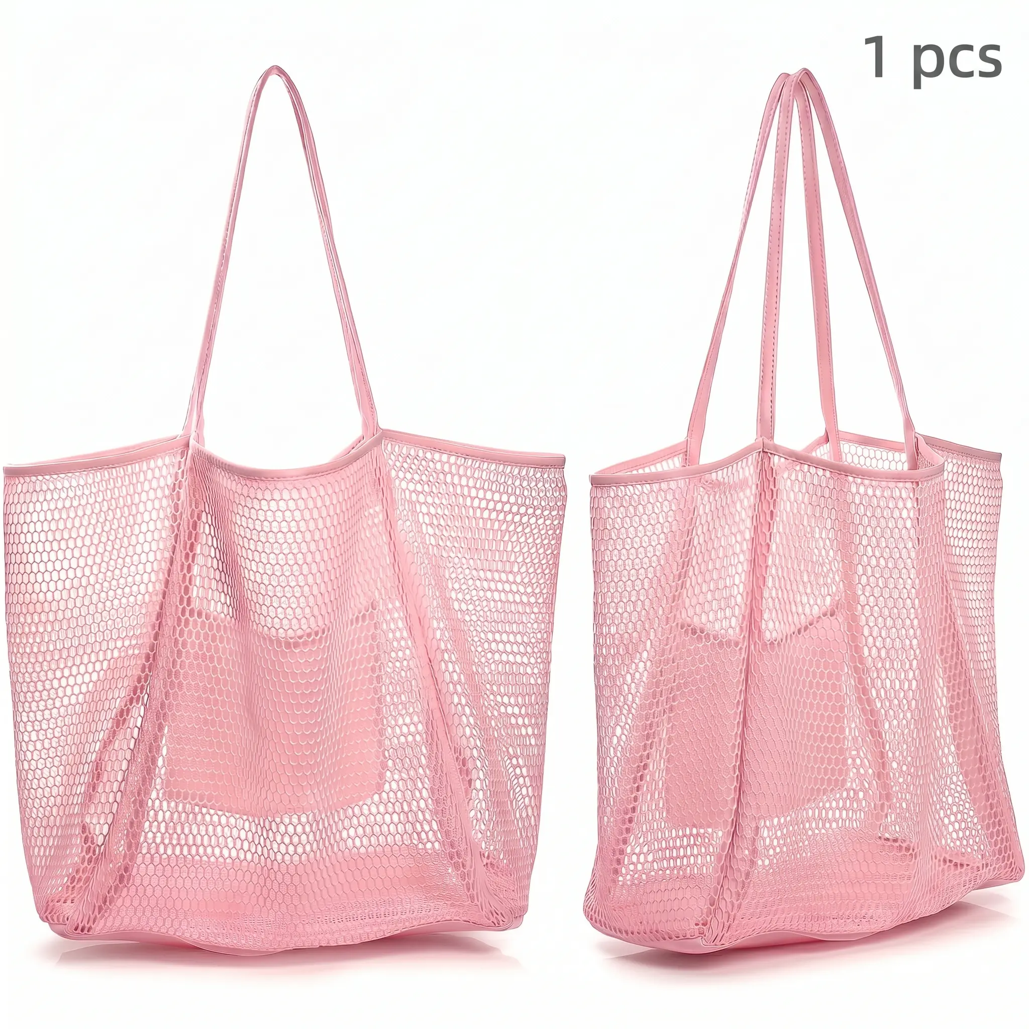 Durable Large Foldable Woven Heavy-Duty Multipurpose Tote Washing Bag - Portable, Washable, Rollable Laundry Organiser for Shopping, Home Laundry & Travel Supplies