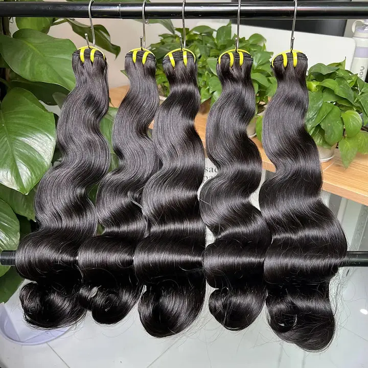 3 Double Drawn Vietnamese Body Wave Raw Virgin Bundles