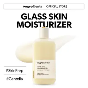 [Ongredients Official Shop] Skin Barrier Calming Lotion 220ml - Centella Asiatica Extract & 9-Peptide Complex - Lightweight Non-Sticky Facial Moisturizer for Dry & Sensitive Skin -  Hydrating Soothing Moisturizing