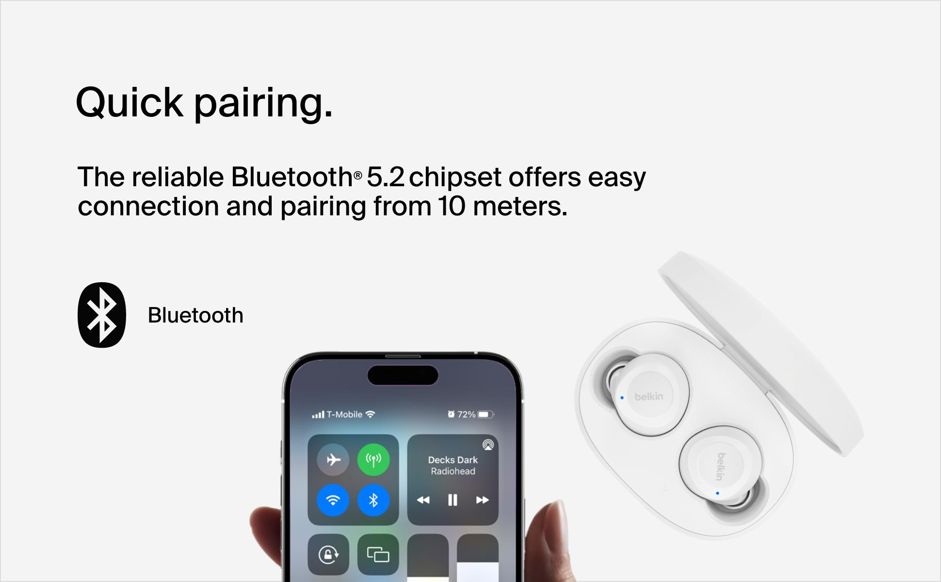 Belkin SoundForm Bolt 2 Wireless Earbuds