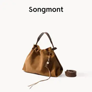 Influencer-approved Baina tote bag, large-capacity trash bag, commuter shoulder messenger bag, 2026 niche hobo bag for women handbags luxury designer real