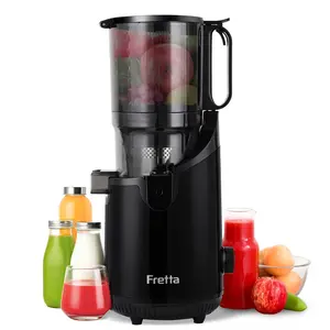 Cold Press Juicer Machines, High Performance Slow Masticating Juicer with 5.3" Extra Large Feed Chute Fit Whole Fruits & Vegetables, BPA Free
