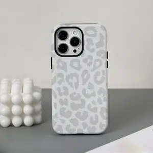 Stylish Leopard Film Case Suitable for IPhone 17 To 11 Models