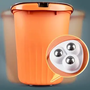 20pcs Heavy-Duty Mini Rolling Wheels, Office Chair Wheels with 360° Swivel Base, No-Drill Installation, Silent Operation, Stainless Steel Bearings, for Furniture, Office, Home, Workshop, White/Black, Furniture Mobility, Compact Design