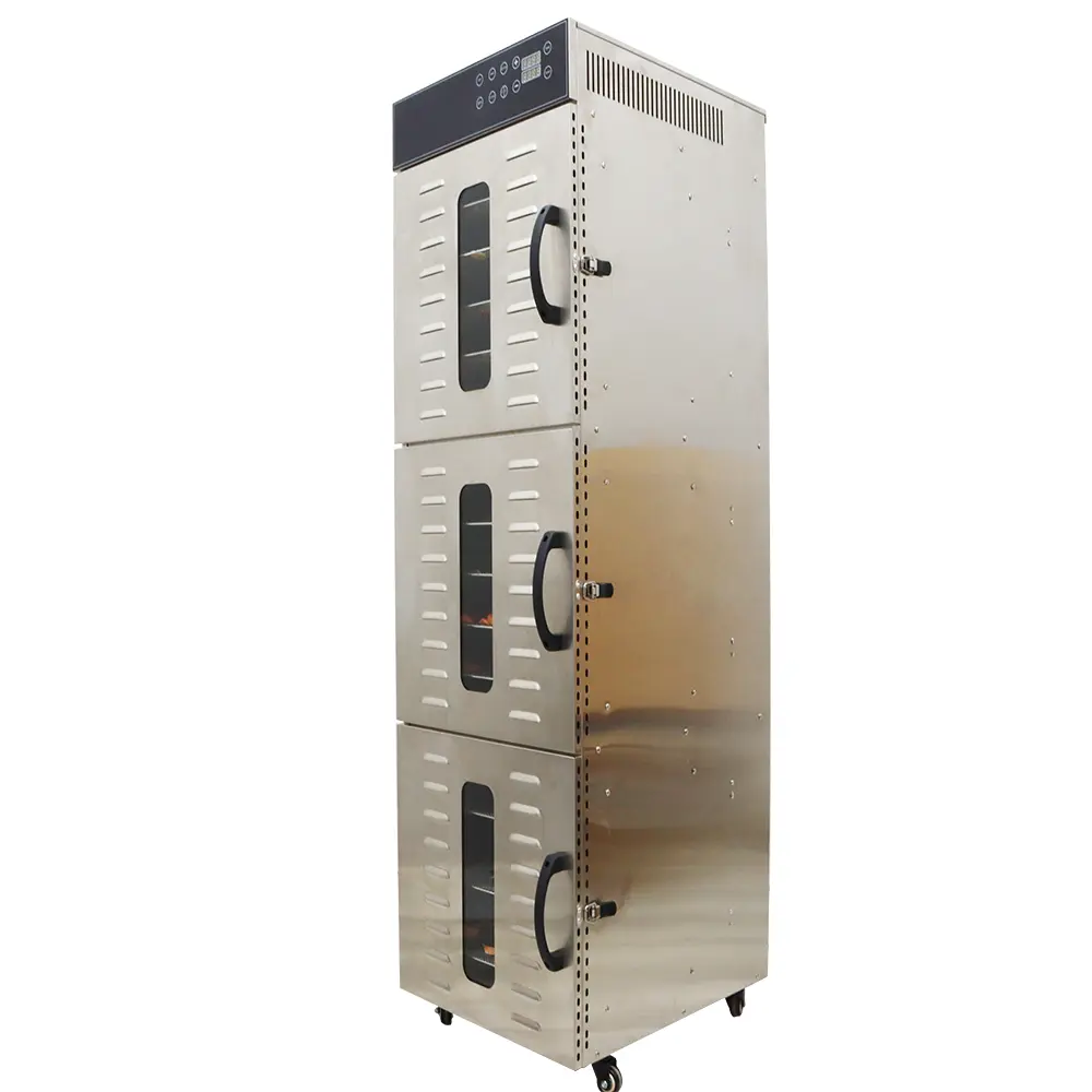 YOKOMA Stainless Fruit Vegetable Drying Machine Dehydrator 30 Layers Food Dehydrator for Meat Fruit Vegetable Beef Tea 110V 2400W