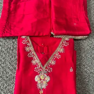 Silk kurta set