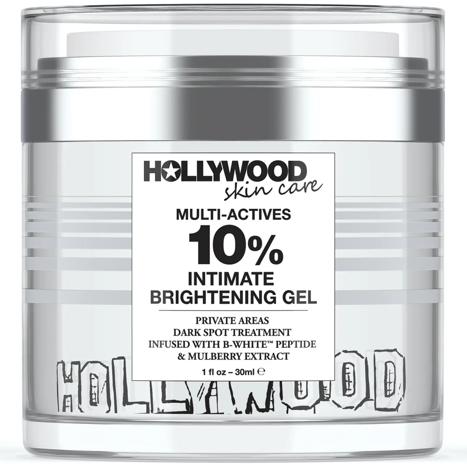 HOLLYWOOD Skincare Intimate Dark Spot Remover for Body, Face, Underarm and Bikini Area Infused with POWERFUL SKIN BRIGHTENING INGREDIENTS, Dark Spot Corrector Kojic Serum Arbutin Cream