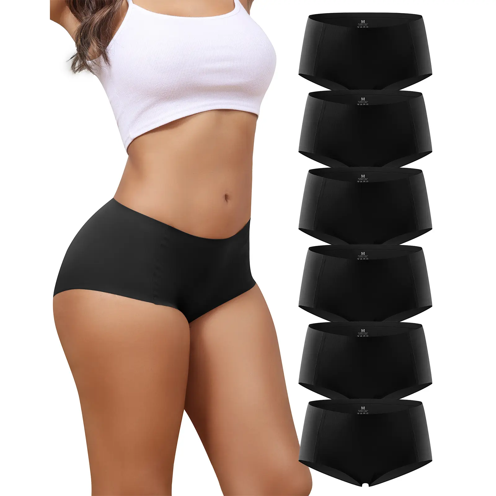 6 Pack-black